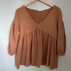 Boho 100% cotton top